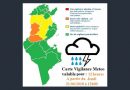 Warnung vor Gewittern und Starkregen in der Mitte Tunesiens ab Do., 21. Juni 2018, 12 Uhr