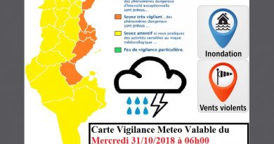 Warnung vor Sturm und Starkregen ab Mi., den 31.10.2018, 06.00 Uhr