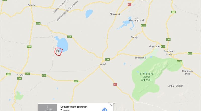 Erdbeben bei El Fahs im Gouvernorat Zaghouan (M4.04) - 31.08.2018