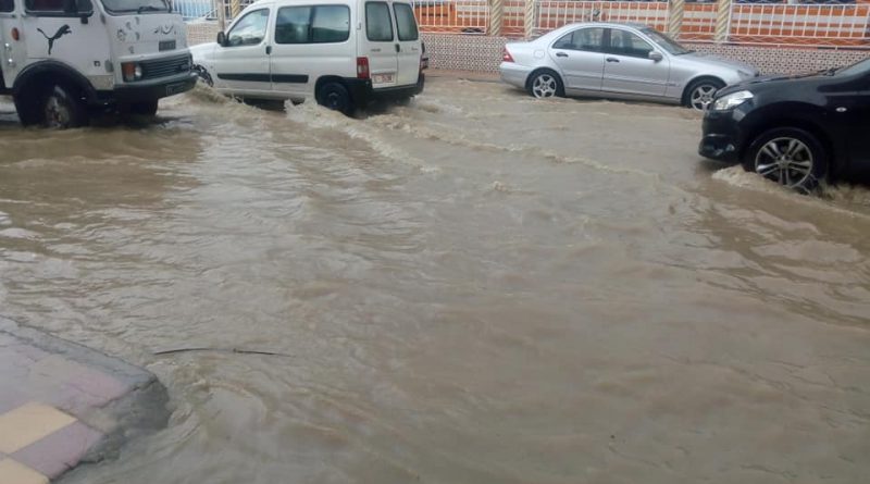 Überflutungen 13.10.2018 in Beni Khaled, Photo Credit by Radio Med Tunisie