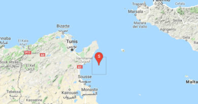 Leichtes Erdbeben im Golf von Hammamet
