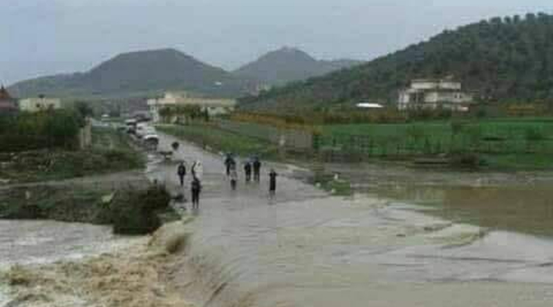 Überflutungen in Kasserine - Brigade anti terroriste - BAT
