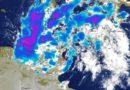 Radarbild vom 1. September 2019, 14.00 Uhr - Quelle: meteoblue.com