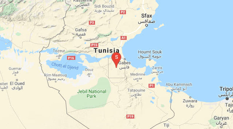 Tunesien: Erdbeben bei Nouvelle Matmata im Gouvernorat Gabès (M 3.24)