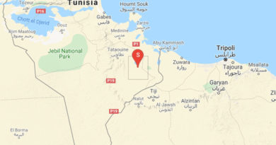 Tunesien: Erdbeben nordöstlich von Remada im Gouvernorat Tataouine (M 3.71)