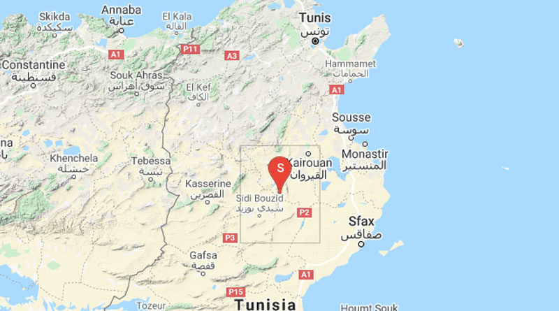 Erdbeben südwestlich von Kairouan