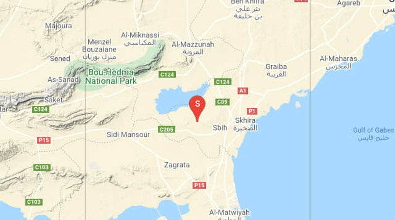Tunesien: Erdbeben westlich von Skhira im Gouvernorat Sfax (M 3.00)