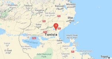 Tunesien: Erdbeben westlich von Skhira im Gouvernorat Sfax (M 3.00)