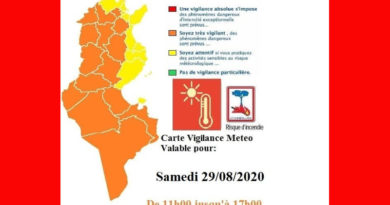 Samstag, 29 Aug 2020: Warnung vor Hitze