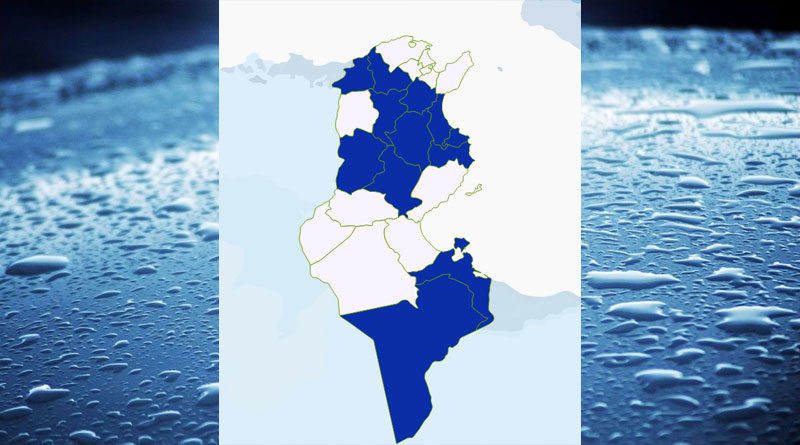 Niederschlagsmengen Tunesien: Mi, 2 Sep – Do, 3 Sep 2020, 7 Uhr