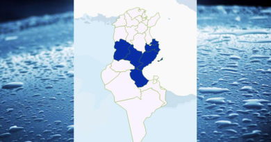 Niederschlagsmengen Tunesien: Do, 3 Sep – Fr, 4 Sep 2020, 7 Uhr