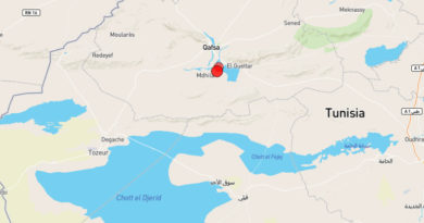 2 Nov 2020: Zwei Erdbeben im Gouvernorat Gafsa [M3.32]