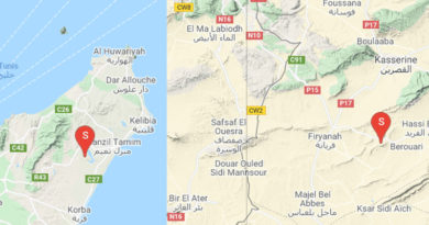 14 Juni 2021: Erdbeben in den Gouvernoraten Kasserine [M3.2] und Nabeul [M3.0]