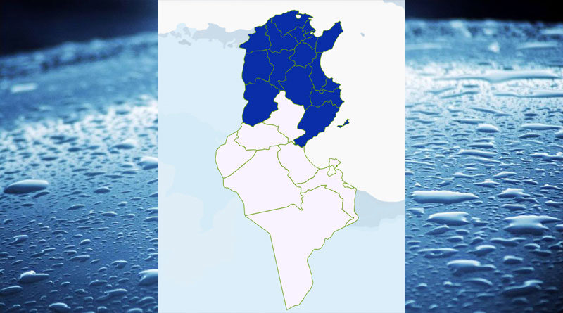 Niederschlagsmengen Tunesien: Mo, 25 Okt – Di, 26 Okt 2021, 7 Uhr