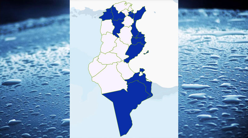 Niederschlagsmengen Tunesien: Di, 9 Nov – Mi, 10 Nov 2021, 7 Uhr