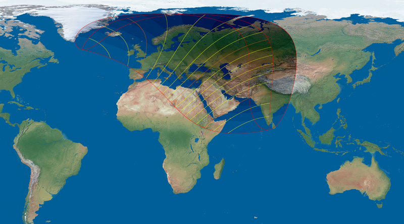 Partielle Sonnenfinsternis vom 25 Okt 2022