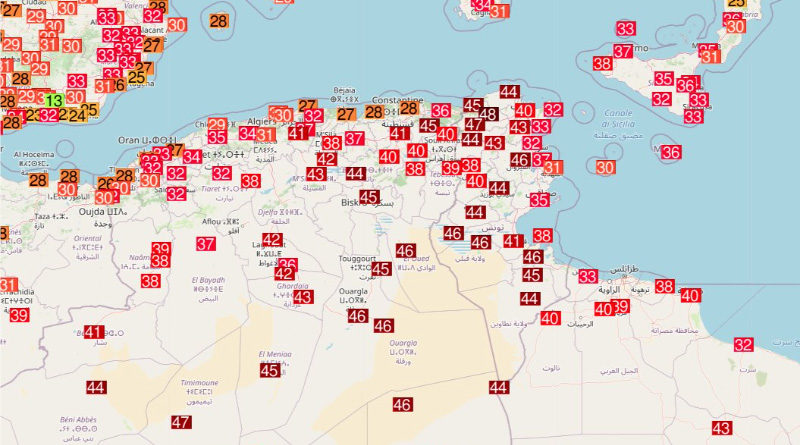 47,5°C in Béja: Die globale Erwärmung trifft Tunesien mit voller Wucht