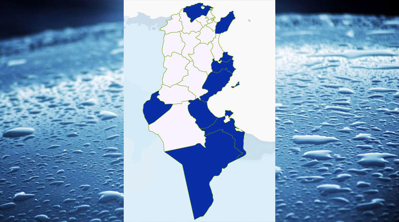 Niederschlagsmengen Tunesien: Sa, 11. Feb – So, 12. Feb 2023, 7 Uhr