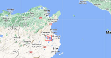 25 März 2023: Erdbeben nahe Kairouan im Gouvernorat Kairouan [M3.8]