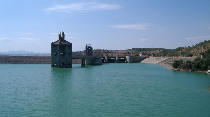 Klimawandel: Sidi-Salem-Staudamm in kritischem Zustand