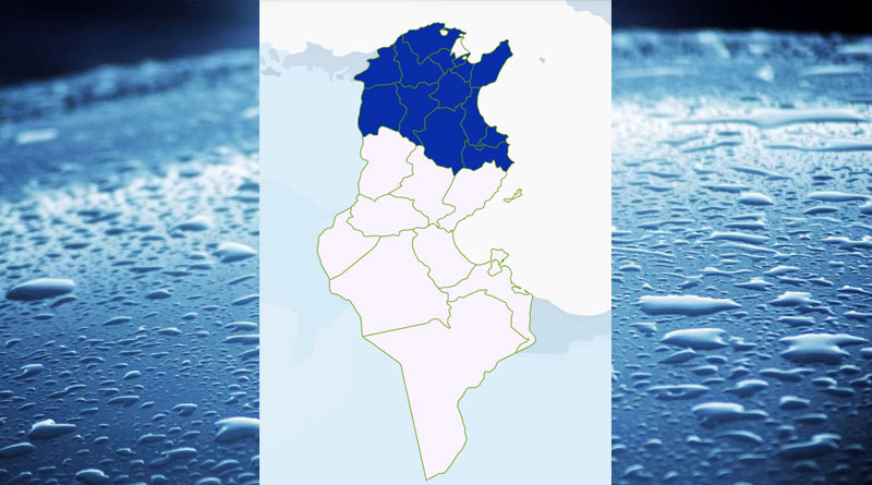 Niederschlagsmengen Tunesien: Di, 4. Apr – Mi, 5. Apr 2023, 7 Uhr
